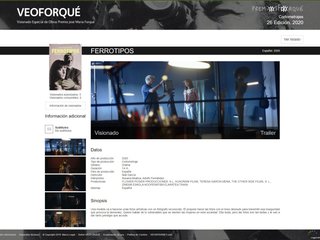 noticia El cortometraje Ferrotipos compite por la nominación en los premios Forqué 2